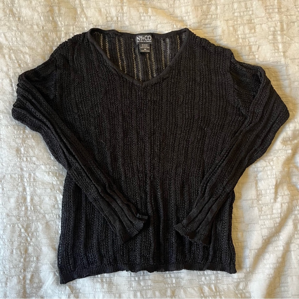 WITCHY BLACK KNIT